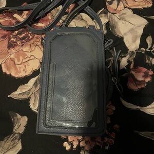 Stylish Blue Phone Crossbody Bag